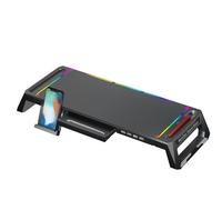 Stand moniteur Alpha Omega Players Olympe RGB Noir