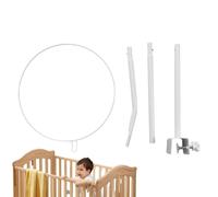Stand Net de la canopée - Canopée du Berceau, Cadre Net de pépinière | Pôle à Cinq Niveaux détachables réglables, Construction Robuste Plus Utilisation du de Moustique de bébé pour bébé pour u