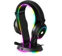 Stand pour Casque Just For Games Stealth Light Up Noir Noir G