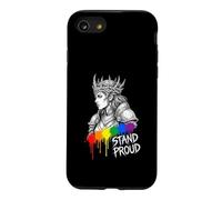 Stand Proud, la Reine de la fierté de Rainbow Warrior Coque pour iPhone SE (2020) / 7/8