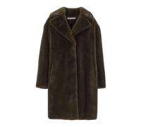 Stand Studio - Manteau Cocoon Camille - Femme - Vestes - Brun - Taille: 42 FR