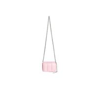 Stand Studio - Sac à main pliable en cuir avec bandoulière chaîne - Femme - Sacs - Rose - Taille: ONE Size