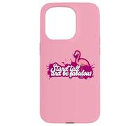 Stand Tall Be Fabulous Flamant Rose Coque pour iPhone 15 Pro