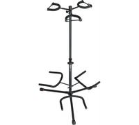 Stand triple pour guitare protection caoutchouc