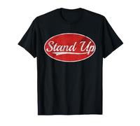 Stand Up Bold Athletic Collegiate Varsity Letter T-Shirt