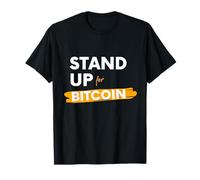 Stand Up for Bitcoin Cryptocurrency is Freedom BTC Crypto T-Shirt