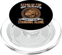 Stand Up for What You Believe in Even It Means Standing PopSockets PopGrip pour MagSafe