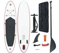 Stand Up Paddle gonflable 10'10" Rouge et blanc Blanc et rouge G