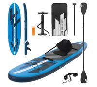 Stand up paddle Ecd Germany Surfboard stand up paddle sup 120kg 305cm gonflable bleu avec siège de kayak