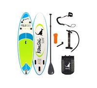 Kangui - Stand up Paddle 305cm Sup Gonflable + pagaie + Sac à Dos + Pompe Haute Pression + Leash + kit de réparation- Fidji