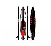 Stand Up Paddle gonflable Pure4Fun Racing - 12'6 Gris TU