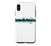 Stand Up Paddling Planche de Sup Mountain Lake Coque pour iPhone XS Max