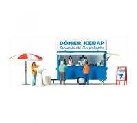 Stand vente Kebab - PREISER 10747 - HO 1/87