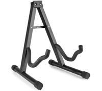 MAX! Stand vertical pour guitare GP20 – Noir, support pliable pour toutes les guitares