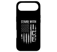 Stand with Ice - Droit Patriotique de l'immigration à la frontière Coque pour iPhone Air