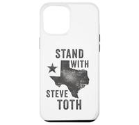 Stand with Steve Toth - Texas Grunge Graphic Conservative Coque pour iPhone 12 Pro Max