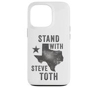 Stand with Steve Toth - Texas Grunge Graphic Conservative Coque pour iPhone 13 Pro