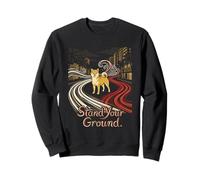 Stand Your Ground Japanese Shiba Inu - Souvenir d'Okinawa Sweatshirt