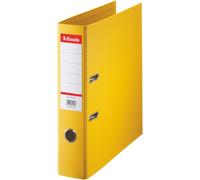 Standard, 1x Classeur À Levier, Jaune, Dos De 75 Mm, A4, Pp