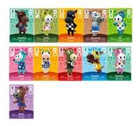Standard Carte pour Amiibo Animal Crossing Frusde Série Cheval Compatible avec Nintendo Switch-11pcs(8.5*5.5cm)