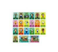 Standard Carte pour Amiibo Animal Crossing Frusde Série Chien Compatible avec Nintendo Switch-21pcs(8.5*5.5cm) Multicolore