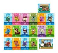 Standard Carte pour Amiibo Animal Crossing Frusde Série écureuil Compatible avec Nintendo Switch-18pcs(8.5*5.5cm)
