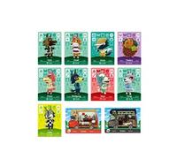 Standard Carte pour Amiibo Animal Crossing Frusde Série Loup Compatible avec Nintendo Switch-11pcs(8.5*5.5cm) Multicolore G