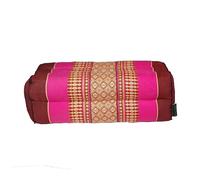 Standard - Coussin de Yoga et Méditation en Kapok Naturel - Burgundy Fuchsia - Confort Optimal, Posture Alignée, Coutures