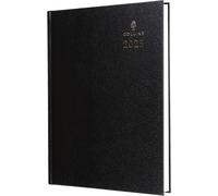 Standard Desk Agenda 2025 Semainier Pour Professionnels - Format A4 - Noir - (40,99-25) - Planificateur D'entreprise De Qualité Supérieure Avec Couverture Rigide En Cuir