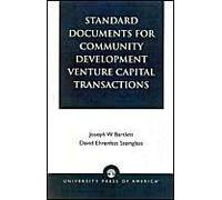 Standard Documents For Community Development Venture Capital Transactions