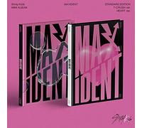 ( STANDARD EDITION ) STRAY KIDS MAXIDENT Mini Album ( T-CRUSH + HEART 2 Ver Full Set. +2ea Store Gift Card ) K-POP SEALED