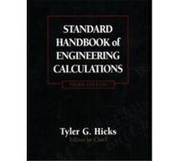 Standard Handbook of Engineering Calculations S. David Hicks, Tyler G. Hicks (Auteur)