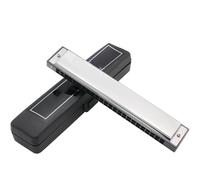 Standard Harmonica Harmonica diatonique en do à 24 trous instrument d'apprentissage pour débutants