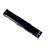 Standard Harmonica Harmonica diatonique en do à 24 trous instrument d'initiation pour débutants et adultes(Blue)