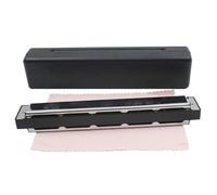 Standard Harmonica Harmonica Vibrato Professionnel En Do Majeur À 24 Trous Instrument Idéal Pour Débutants