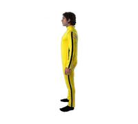 (Standard)Mens Bruce Lee Kill Bill Yellow Martial Arts Jumpsuit 70s Film Fancy Dress