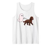 Standard Poodle Ghost Walk Chocolate Débardeur