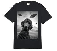 Standard Poodle UFO 2 Comfort Colors Adult Heavyweight T-Shirt