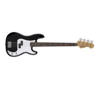 Standard Precision Bass LRL White Pickguard Black - STOCK B