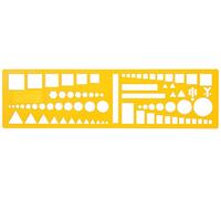 STANDARDGRAPH Gabarit OTAN Orange Transparent