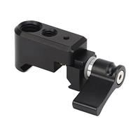 Standardized Rail Clamp | Aluminum Alloy Quick Release Clamp with 1/4 & 3/8 inch Screw Holes | Camera Cage Extension for Vlog Recording/Video Equipment/DSLR Mounting