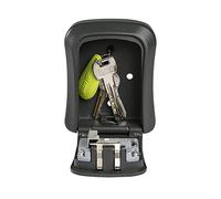 STANDERS - Coffre à clés sécurisé avec code chiffre- Serrure à 4 chiffres - à fixer - 11,6 x 9,6 x 4 cm - Coffre-fort à clés - Boîte à clés avec combinaison à 4 chiffres