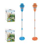 Standing Bubble Machine | 104cm Outdoor Bubble Blower | Street Lamp Bubbles Machine with Lights | for Festival Celebration Wedding Party Lawn Backyard Patio Garden