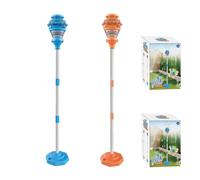 Standing Bubble Machine | 104cm Outdoor Bubble Blower | Street Lamp Bubbles Machine with Lights | for Festival Celebration Wedding Party Lawn Backyard Patio Garden