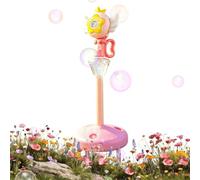 Standing Bubble Machine Lampe - ABS Alimenté par USB, Automatic Bubble Maker Height Adjustable Light | Streetlight BŽubble Blower, Summer Outdoor Bubble Toy | For Birthday Wedding Festival Garden Lawn