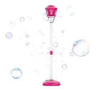 Standing Bubble Machine, Rechargeable Automatic Toy, Bubble Machine with Light and Music, for Outdoor, Indoor, Party, Summer, Play, Lawn, Wedding