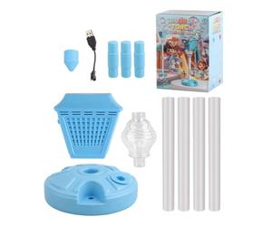 Standing Bubble Machine, Streetlight Design Automatic Maker with Music Lights, Rechargeable Utility with Sturdy Panel, 47in Entertainment Gear with Refined Coating, Party Fixture for Kids Adults Ya