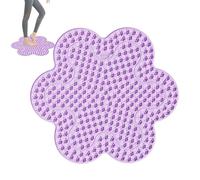 Standing Comfort Mat - Silicone Anti Fatigue Pad, Medium Size Non Slip Foot Mat with Ergonomic Flower Shape for Foot Relaxation Foldable Silicone Material Mats Supportive Standing Pad for Long Periods
