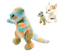 Standing Dinosaur Dog Toys for Small and Medium Breeds, Plush Squeaky Dog Chew Toys, Interactive Pet Supplies for Teeth Cleaning and Stress Relief, Fun Dinosaur Design for Active Play and Chewing
