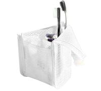 Standing Toiletry Bag Waterproof Folding Travel Organizer, Wet Dry Separati | Portable Bathroom Storage Pouch, Hangable Cosmetic Case | for Hotel Dorm Camping Business Weekend Trips